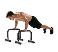 RELIFE REBUILD YOUR LIFE Mini Dip Bars Stands Fitness Home Training Parallel Bars Calisthenics Station Street Workout Chest & Triceps Strength Training Equipment (mini black)