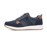 Relife Terry Mens Navy Lace Up Wide Fit Shoe - Size 8 - Blue