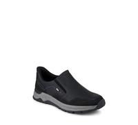 Relife Wide Fit Elasticated Slip-On Shoes Pavers Black 11