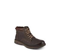 Relife Wide Fit Lace-Up Boots Pavers Dark Brown 12