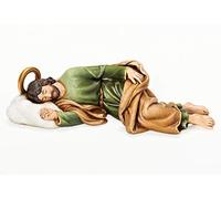 Religiöse Statue Saint Joesph, Schlafend, Kunstharz, 21.6 cm