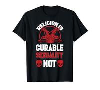 Religion Is Curable - Sexuality Not Gothic Pride T-Shirt