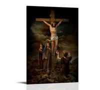 Religion Jesus Christ Crucifixion Poster Wall Art Poster Gift For Friend Bed Room Living Room Decor Modern Aesthetic Poster Decorative Painting Canvas Wall Posters And Art Picture Print Modern Famil