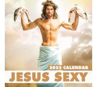 Religion Jesus Sexy Artwork Lunar Calendar 2022: A Great Gift For Who Loves Jesus Sexy To Have Holiday | Lunar Moon Phases | Calendario Calendrier Kalender 2022 Bonus 4 Months 2023