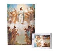 Religion Jigsaw Puzzles for Adults 3000, Jesus Puzzles for Adults Wooden, Funny/Difficult/Impossible/Challenging Decompression Games, As a Birthday for Women and Men M-1169