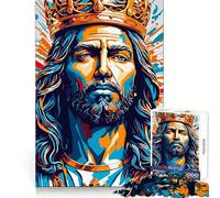Religion Pop Art Jigsaw Puzzles for Adults 1000 Piece Strengthen Recall Casual Fun Quality Edge Stylish Gift (50x75cm)