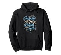 Religion Teacher Teaching Grace Leading Faith Sunday School Pullover Hoodie