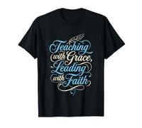 Religion Teacher Teaching Grace Leading Faith Sunday School T-Shirt