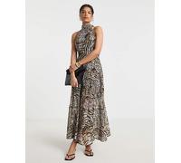 Religion Time Maxi Dress Neutral 12