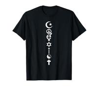 Religions Coexist Symbols Peace Equality Believers T-Shirt