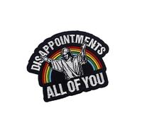 Religious Applique - Jesus Patch Collection | Christian Iron On Patches | Sewing Embroidery for Jackets, Jeans, Backpacks, Hats | Polyester Fabric Decorative Badges | Gift Based s