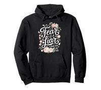 Religious Bible Scripture Fear Is A Liar for Christian Pullover Hoodie