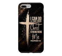 Religious Bible Verse Cross Christian Philippians 4:13 Case for iPhone 7 Plus/8 Plus