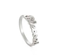 Religious Blessed Stainless Steel Rings for Women Good Hope Pray Rings Gold Color Birthday Jewelry Gifts