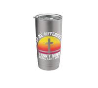 Religious Catholic Christian Believer Keep Me Different God Stainless Steel Insulated Tumbler