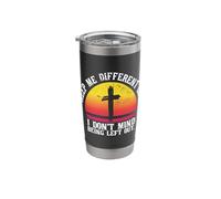 Religious Catholic Christian Believer Keep Me Different God Stainless Steel Insulated Tumbler