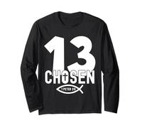 Religious Chosen 13 Years Jesus 13TH Birthday Long Sleeve T-Shirt