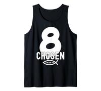 Religious Chosen 8 Years Jesus 8TH Birthday Tank Top