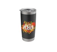 Religious Christian Believer Fall for Jesus Bible Verse Stainless Steel Insulated Tumbler