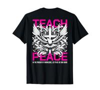 Religious Christian Cross Wings God Teacher Teach Peace T-Shirt