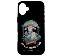 Religious Christian Faith Jesus Behold The Lamb of God Case for iPhone 16 Plus