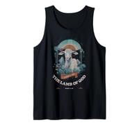 Religious Christian Faith Jesus Behold The Lamb of God Tank Top