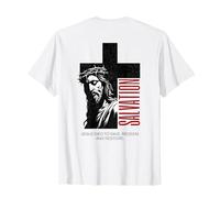 Religious Christian Faith Jesus Cross Salvation Aesthetic T-Shirt