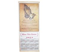 Religious Decorative Hanging Scroll 2022 Calendar - Serenity Prayer