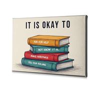 Religious Easter Decorations It'S Okay To Ask For Help Canvas Decorative Picture Easter Wall Decor The Chosen(40x60cm)