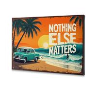 Religious Easter Decorations Nothing Else Matters But This Vintage Beach Drive. Canvas Decorative Picture Living Room Decor Wall Bathroom Pictures(40x60cm)