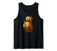 Religious Faith Believe Loving Jesus Christ The Savior Tank Top