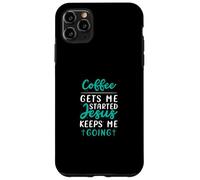 Religious Faith Coffee Devotions Christians Case for iPhone 11 Pro Max
