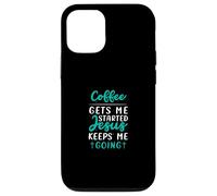 Religious Faith Coffee Devotions Christians Case for iPhone 12/12 Pro