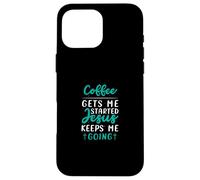 Religious Faith Coffee Devotions Christians Case for iPhone 16 Pro Max