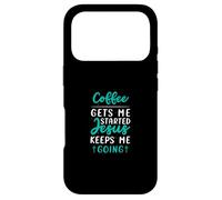 Religious Faith Coffee Devotions Christians Case for iPhone 17 Pro