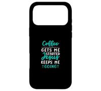 Religious Faith Coffee Devotions Christians Case for iPhone 17 Pro Max