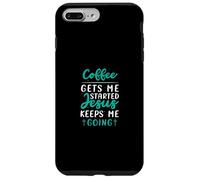 Religious Faith Coffee Devotions Christians Case for iPhone 7 Plus/8 Plus