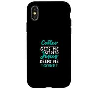 Religious Faith Coffee Devotions Christians Case for iPhone X/XS