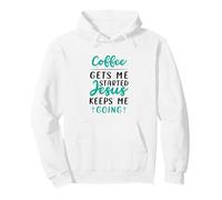 Religious Faith Coffee Devotions Christians Pullover Hoodie