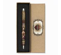 Religious Faith Fountain Pen Set Christian Scripture Writing | Christian Gift for Women Bible Study Prayer Journal Devotional Notes Church Religious Themed Pen Gift