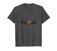 Religious Forgiven Inspirational Graphic for Men T-Shirt, Men, Dark Heather Grey, M