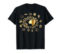 Religious Freedom Peace Sign Religious Symbols Love Light T-Shirt