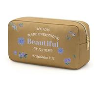 Religious Gifts for Sister in Christ Cosmetic Bag Inspirational Gifts Religious Faith Based Gifts Makeup Bag Christian Gift for Women Birthday Christmas Gifts for Women Friends,Bible Verse Gift