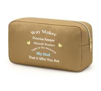 Religious Gifts Makeup Bag Christian Gifts for Women Spiritual Gifts Catholic Gifts for Women Cosmetic Bag Birthday Gifts for Mom Coworker Sister Best Friends Bible Verse Gift Friendship Gifts