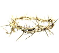 Religious Hand Made 6 Inch Crown Thorns Easter Lent Cross Accent by Religious Gifts