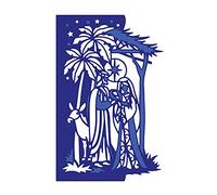 Religious Holy Faimly Nativity Dies for Card Making Christmas Metal Cutting Dies for DIY Scrapbooking Paper Crafting Arts Crafts Embossing Stencil Die Cuts Punch Template Moulds Scrapbook Album Decor