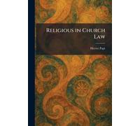 Religious in Church Law