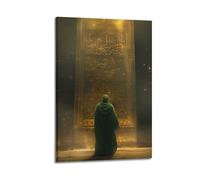 Religious Islamic Digital - Painting - Style Muhammad And Scripture Gate Decorative Painting Canvas Wall Posters And Modern Family Bedroom Decor 24x36inch(60x90cm)