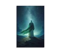 Religious Islamic Digital - Painting - Style Muhammad Stargazing Decorative Painting Canvas Wall Posters And Modern Family Bedroom Decor 24x36inch(60x90cm)