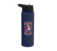 Religious Let Them Praise His Name with Dancing and Music Stainless Steel Insulated Water Bottle